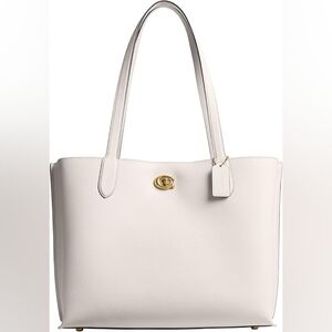 Coach Willow Tote 38, Chalk